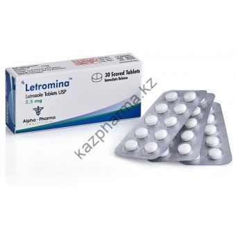 Letromina (Летрозол) Alpha Pharma 30 таблеток (1таб 2.5 мг) - Бишкек