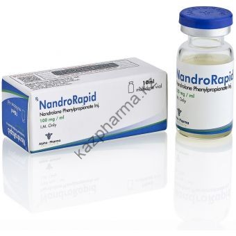 Нандролон фенилпропионат NandroRapid (Дураболин) Alpha Pharma балон 10 мл (100 мг/1 мл) - Бишкек