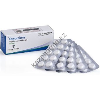 Oxydrolone (Оксиметолон, Анаполон) Alpha Pharma 50 таблеток (1таб 50 мг) - Бишкек