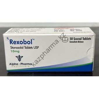 Rexobol (Станозолол, Винстрол) Alpha Pharma 50 таблеток (1таб 10 мг) - Бишкек