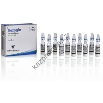 Rexogin (Станозолол, Винстрол) Alpha Pharma 10 ампул по 1мл (1амп 50 мг) - Бишкек