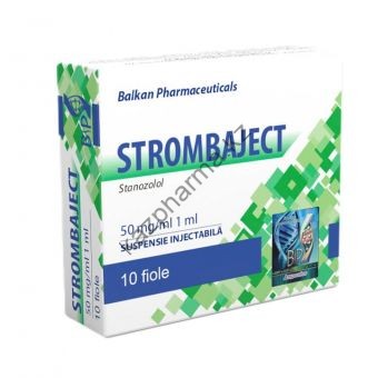 Станозолол, Винстрол Balkan Strombaject aqua 10 ампул по 1мл (1амп 50 мг) - Бишкек