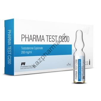 Тестостерон ципионат Фармаком (PHARMATEST C200) 10 ампул по 1мл (1амп 200 мг) - Бишкек