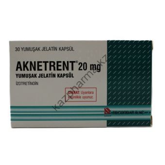 Роаккутан Aknetrent 30 таблеток (1 таб 20 мг) Бишкек