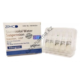 Винстрол ZPHC (Stanozolol Suspension) 10 ампул по 1мл (1амп 50 мг) - Бишкек