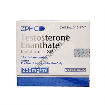 Тестостерон энантат ZPHC (Testosterone Enanthate) 10 ампул по 1мл (1амп 250 мг/1 мл) - Бишкек