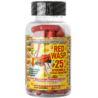 Жиросжигатель Cloma Pharma Red Wasp 25 (75 капсул) - Бишкек
